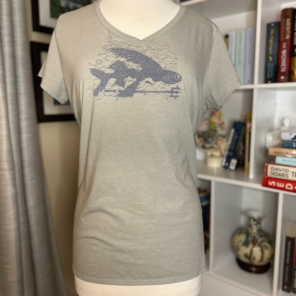 Patagonia Heather Gray Regular Fit T-Shirt